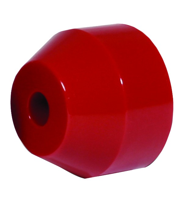 3-3/8" O.D. Red 87 Durometer Bushing Two Stage Torque Link AFCO Racing